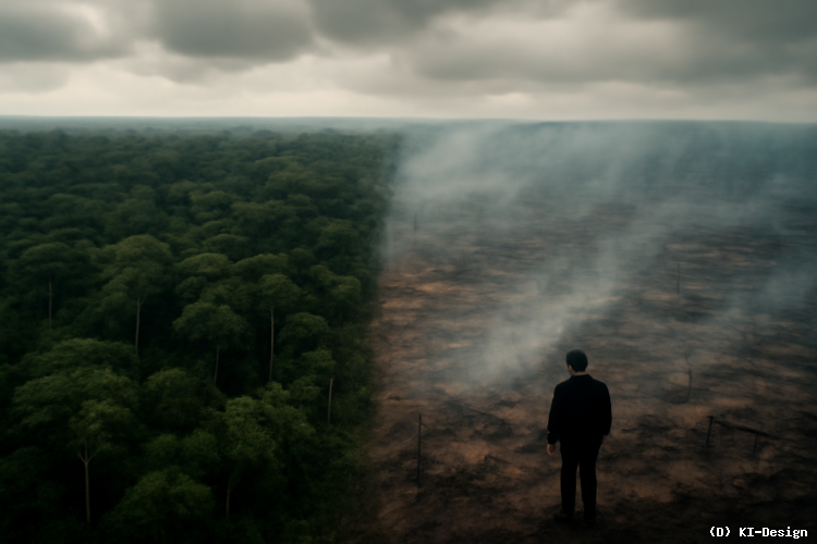 Die Auswirkungen von Bolsonaros Rhetorik auf die Abholzung des Amazonas** Die Auswirkungen von Bolsonaros Rhetorik auf die Abholzung des Amazonas**