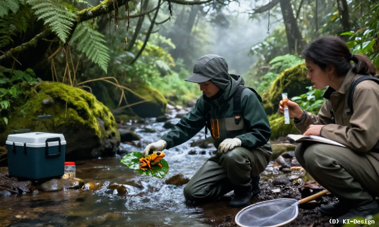 Bedrohung für das letzte Refugium der Amphibien in Kolumbien durch den Chytridpilz**