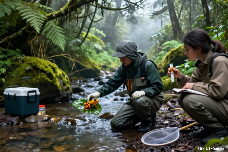 Bedrohung für das letzte Refugium der Amphibien in Kolumbien durch den Chytridpilz**