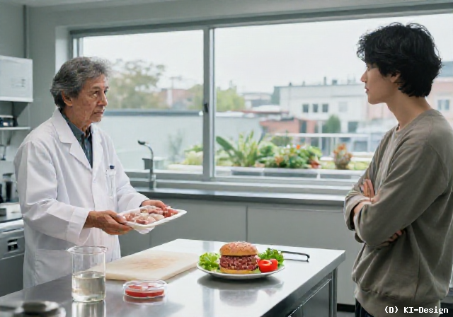Die Versprechen der Laborfleisch-Hersteller für eine nachhaltige Zukunft**